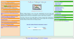 Desktop Screenshot of indianpostagestamps.com